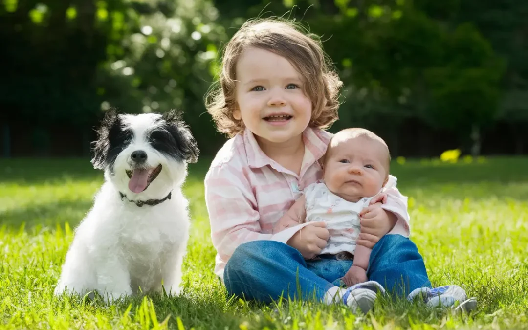 Bebés y mascotas: Una convivencia llena de beneficios