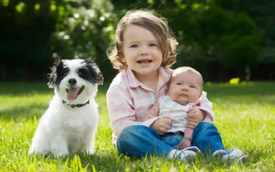 Bebés y mascotas: Una convivencia llena de beneficios
